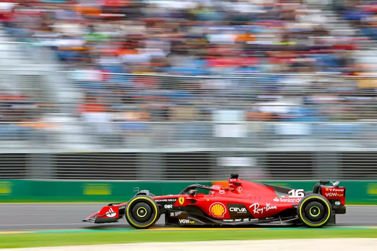 Charles Leclerc (Ferrari/2.): Nicht der gleiche Speed