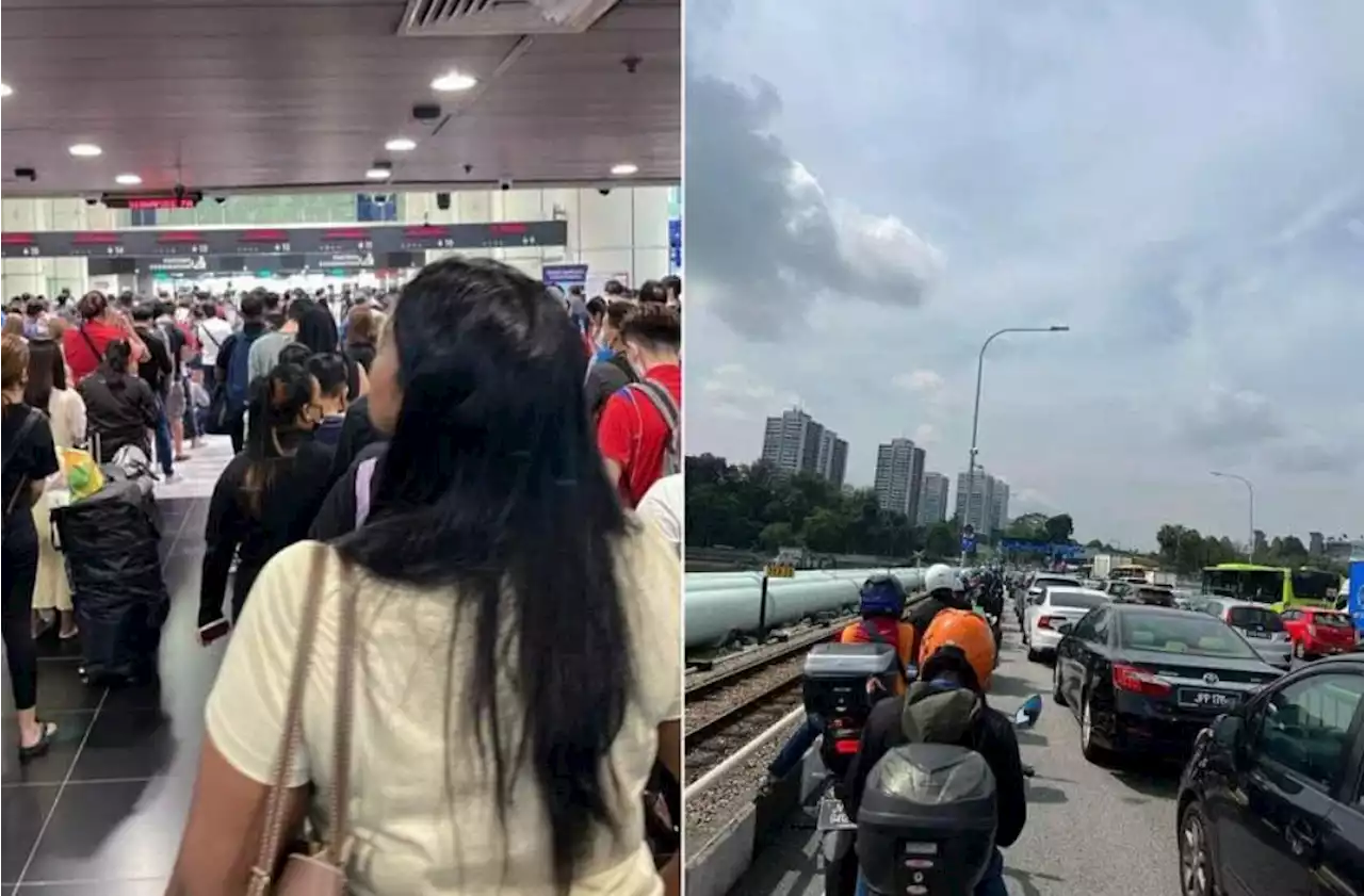 Disruption in Singapore immigration system causes delays at some checkpoints