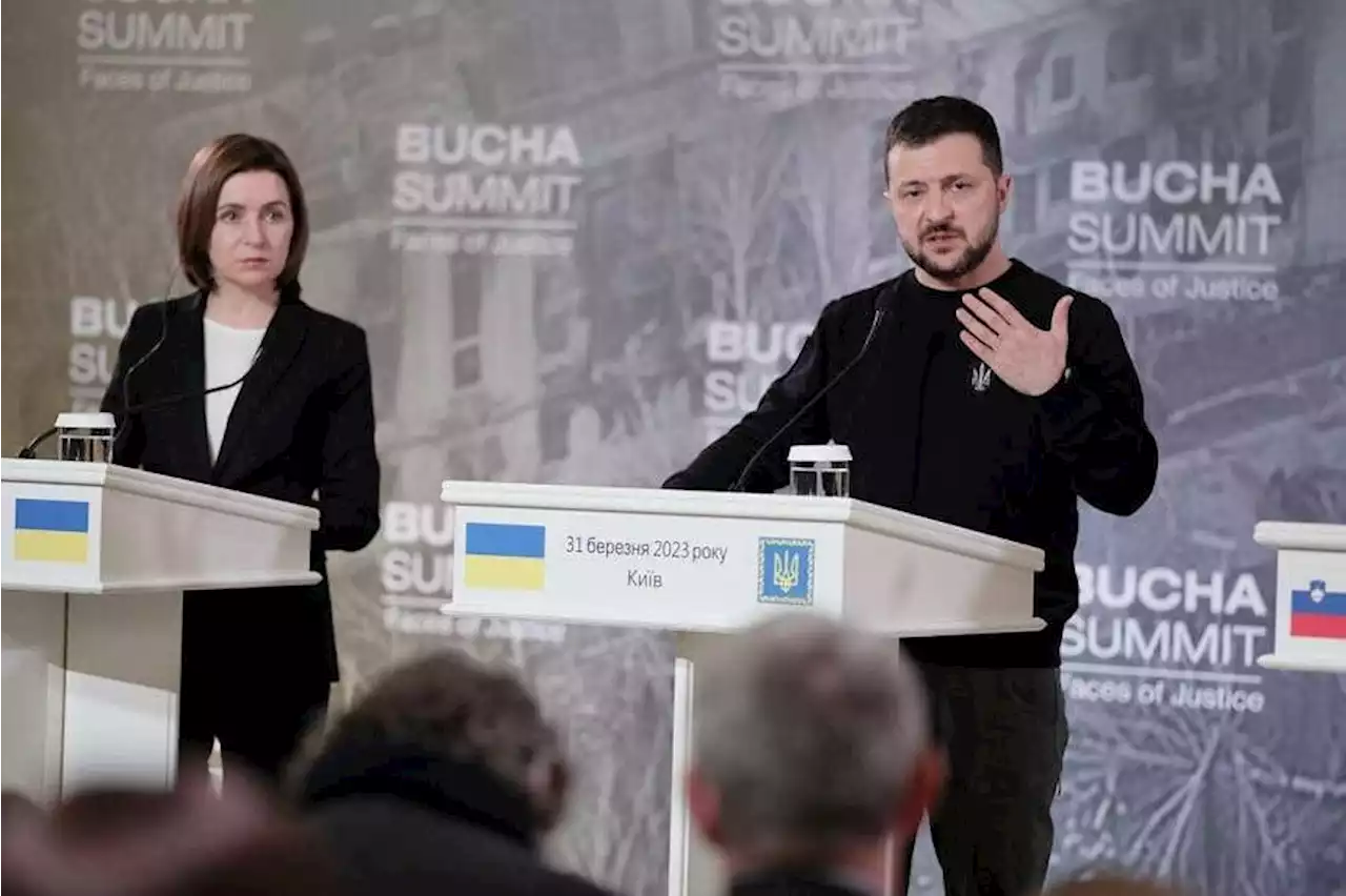 Ukraine’s Zelensky says Bucha must become ‘symbol of justice’