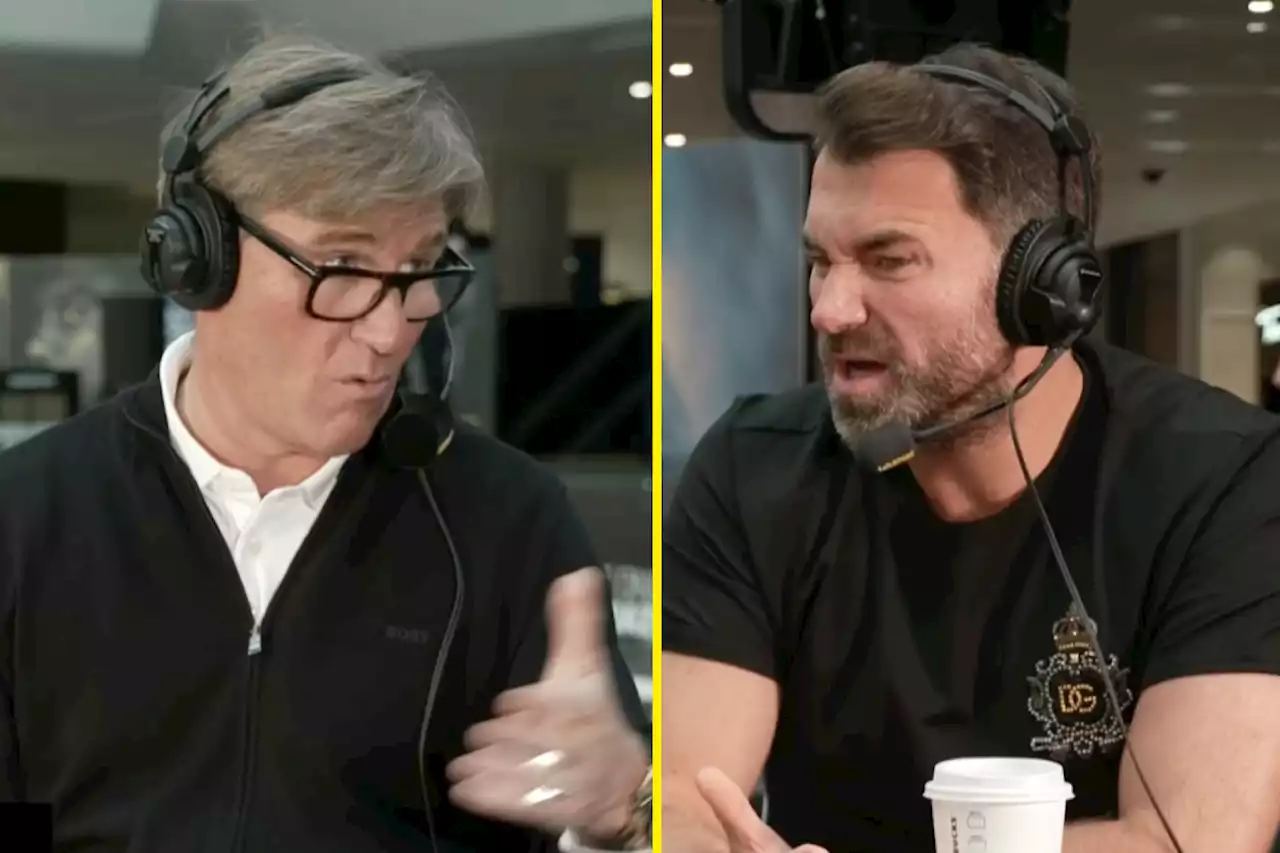 Eddie Hearn comes face-to-face with Simon Jordan for first time since viral talkSPORT showdown