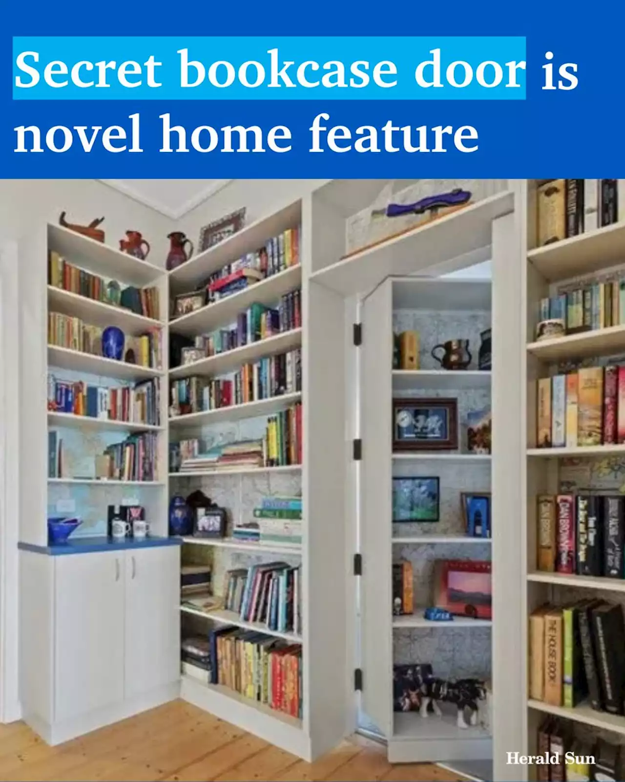 West Gippsland: House has a secret bookcase door leading to library and bedroom - realestate.com.au