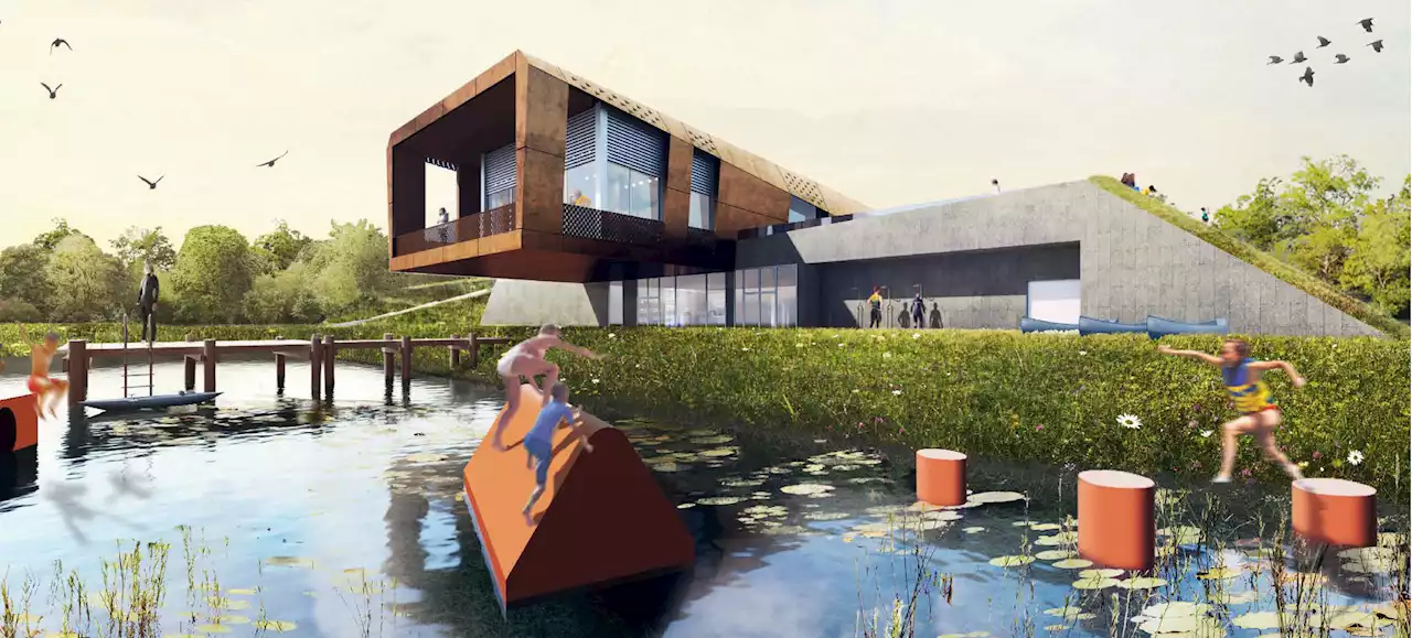 New holiday park with 'floating' lodges and a water sports area to open in UK