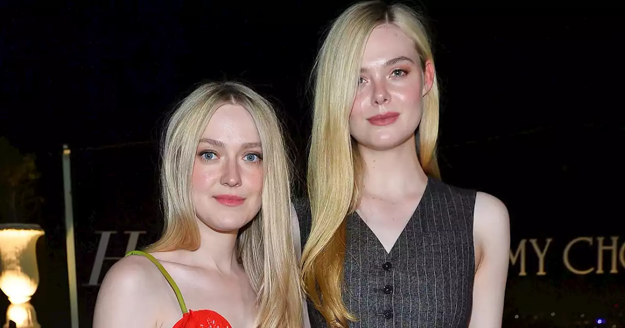 Elle and Dakota Fanning make rare public appearance together – see their stylish looks