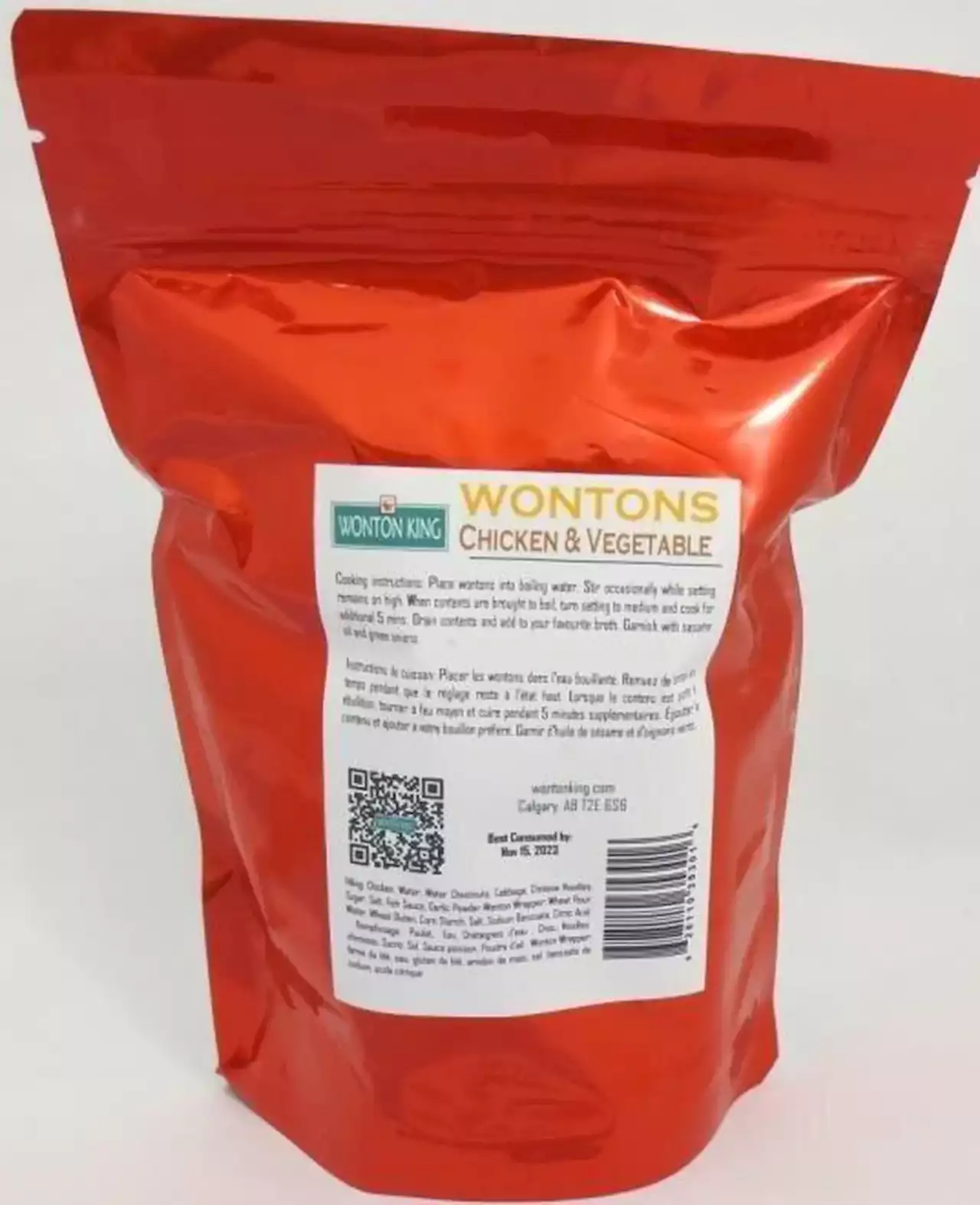 Health Canada recalls Wonton King products for omitting egg on ingredient list