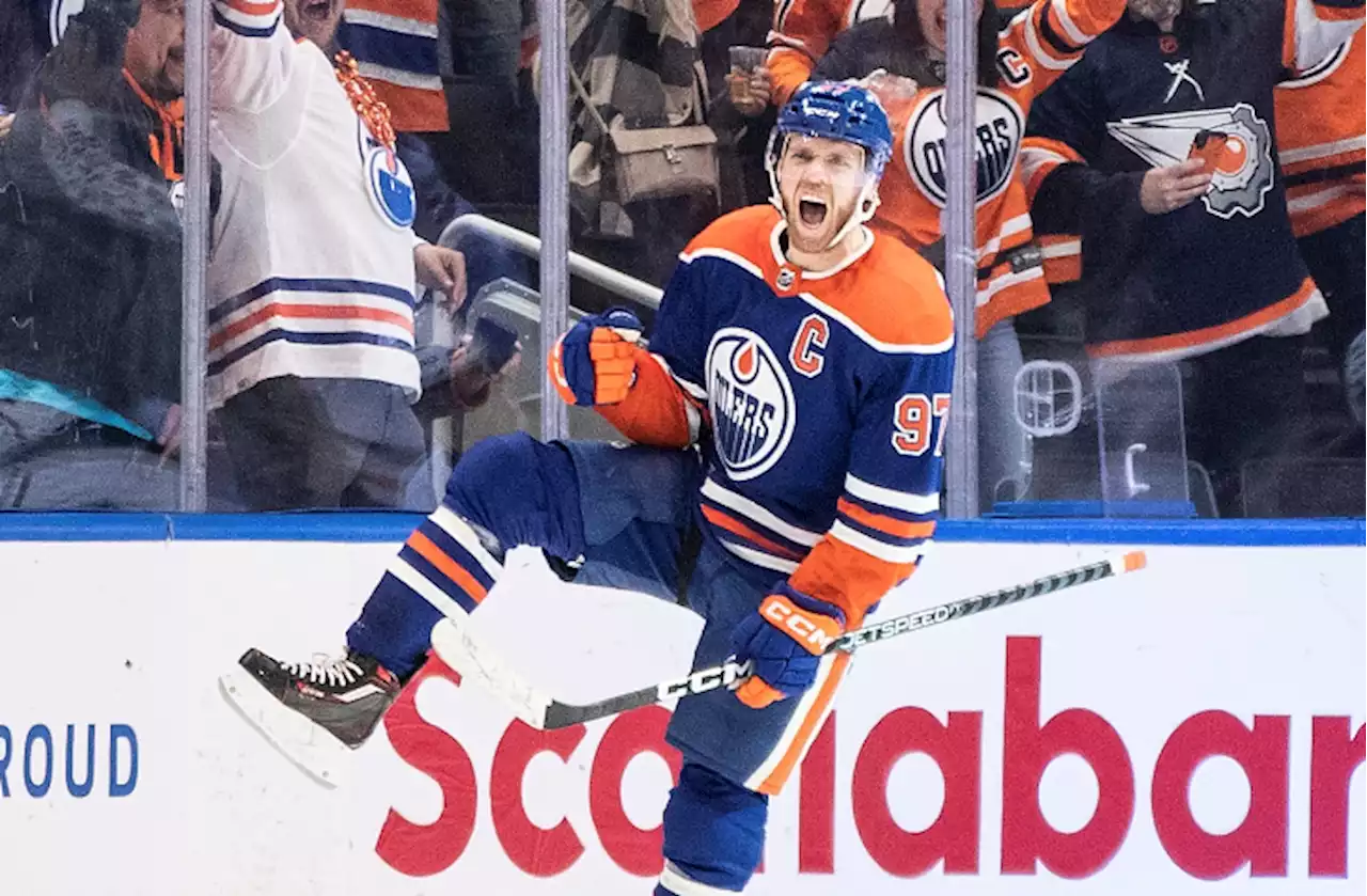 Connor McDavid scores 61st goal, Edmonton Oilers beat Los Angeles Kings | TSN