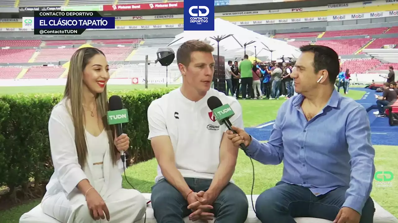 Julio Furch pide a sus compañeros ser inteligentes en el Clásico Tapatío ante Chivas