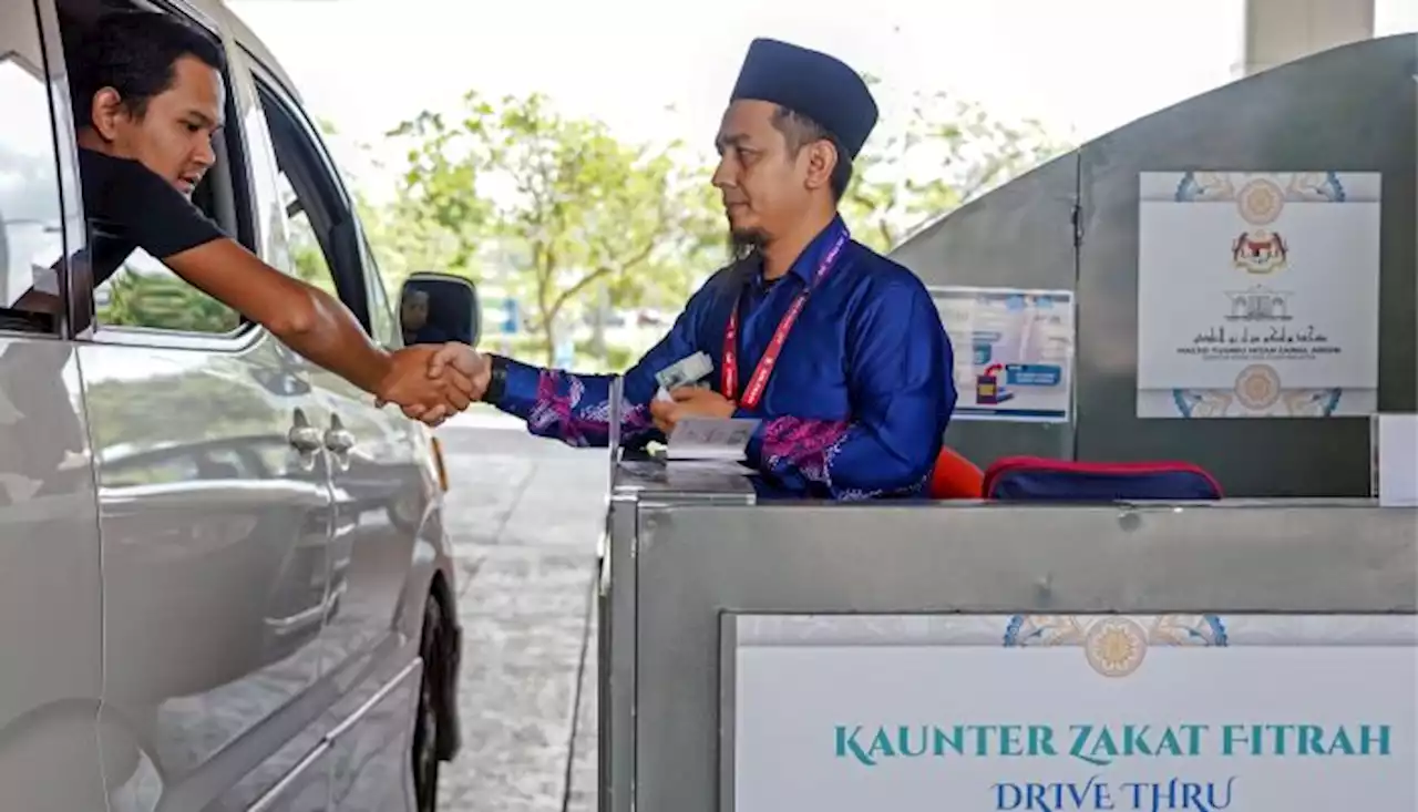 Kaunter zakat pandu lalu