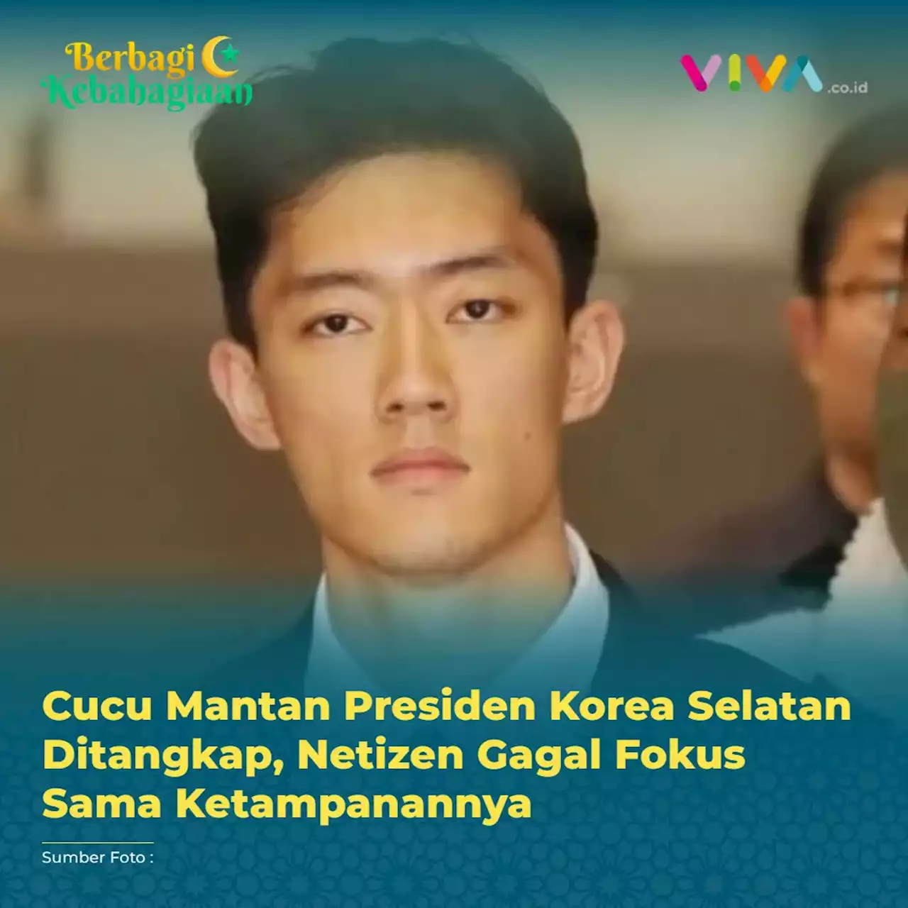 Cucu Mantan Presiden Korea Selatan Ditangkap, Netizen Gagal Fokus Sama Ketampanannya