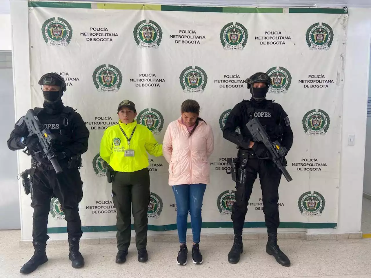 Envían a la cárcel a alias ‘Johana’ pareja de ‘El Negro Ober’