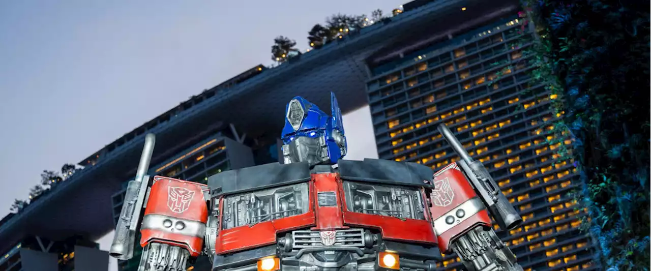 The Transformers takes over Gardens By The Bay – here's where you can buy your own figurines