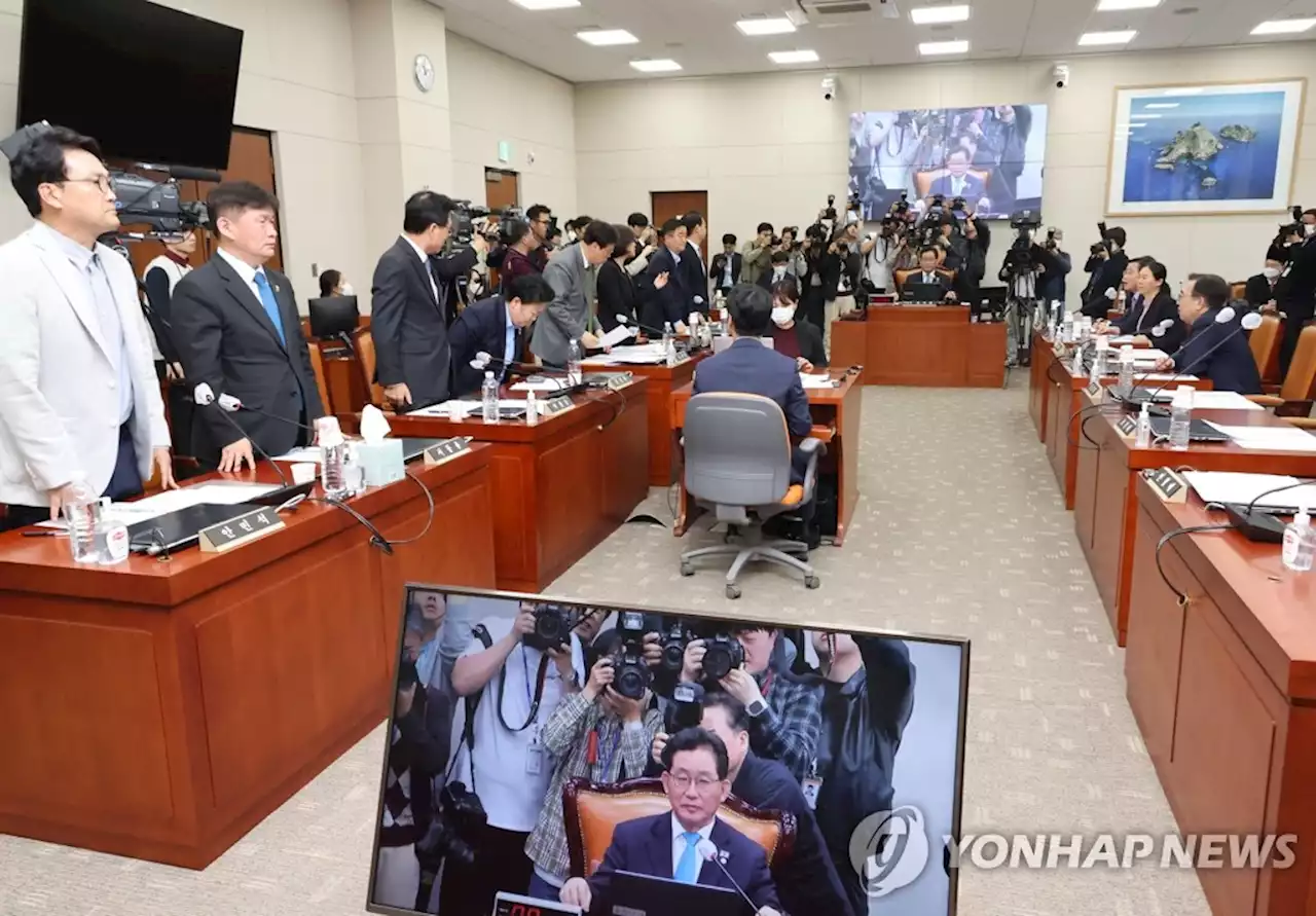 교육위, 정순신 불참에 '학폭 청문회' 내달 14일 다시 열기로 | 연합뉴스