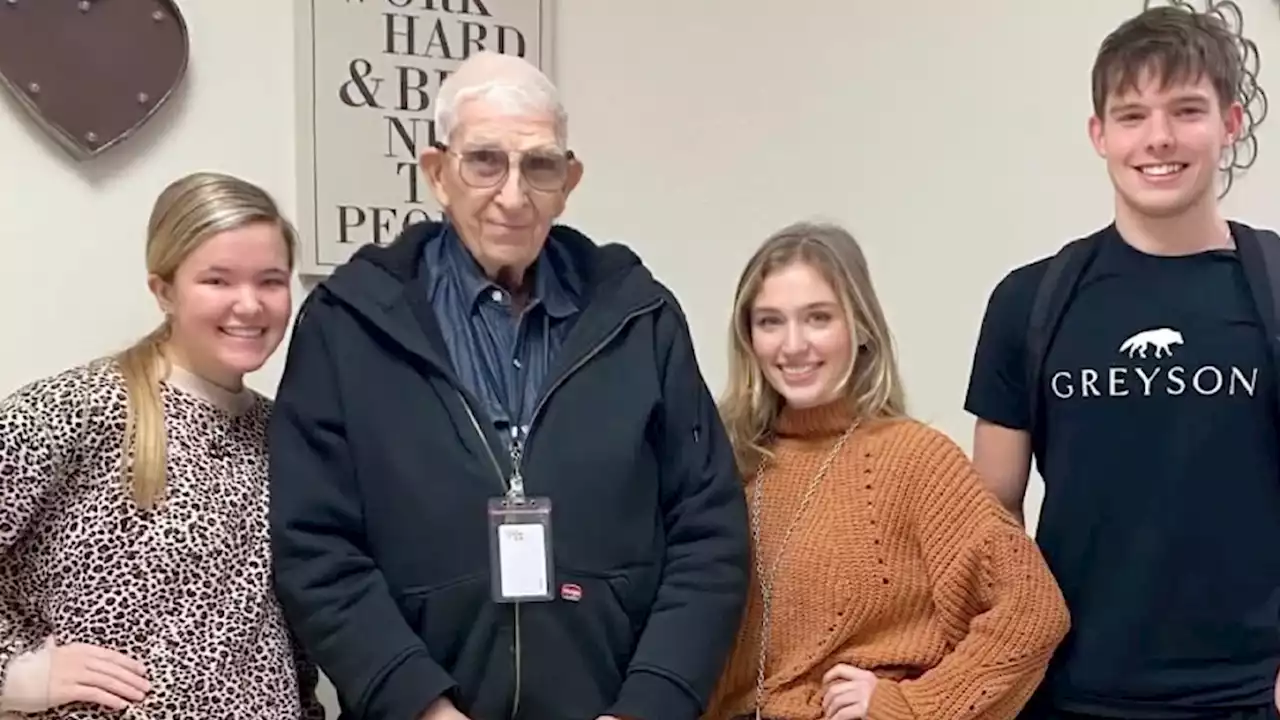 High school students raise more than $270K to help elderly custodian who had to unretire