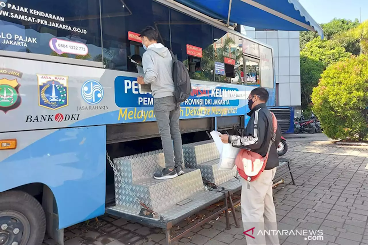 Polda Metro buka sembilan gerai Samsat Keliling