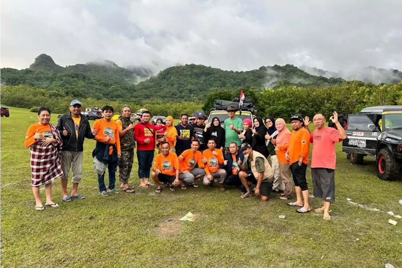 Puluhan Offroader asal Jawa jajal Bukit Maccayya Sidrap