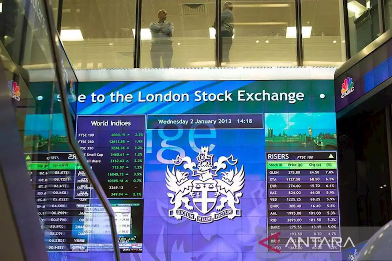 Saham Inggris untung hari ketiga, indeks FTSE 100 terkerek 0,04 persen