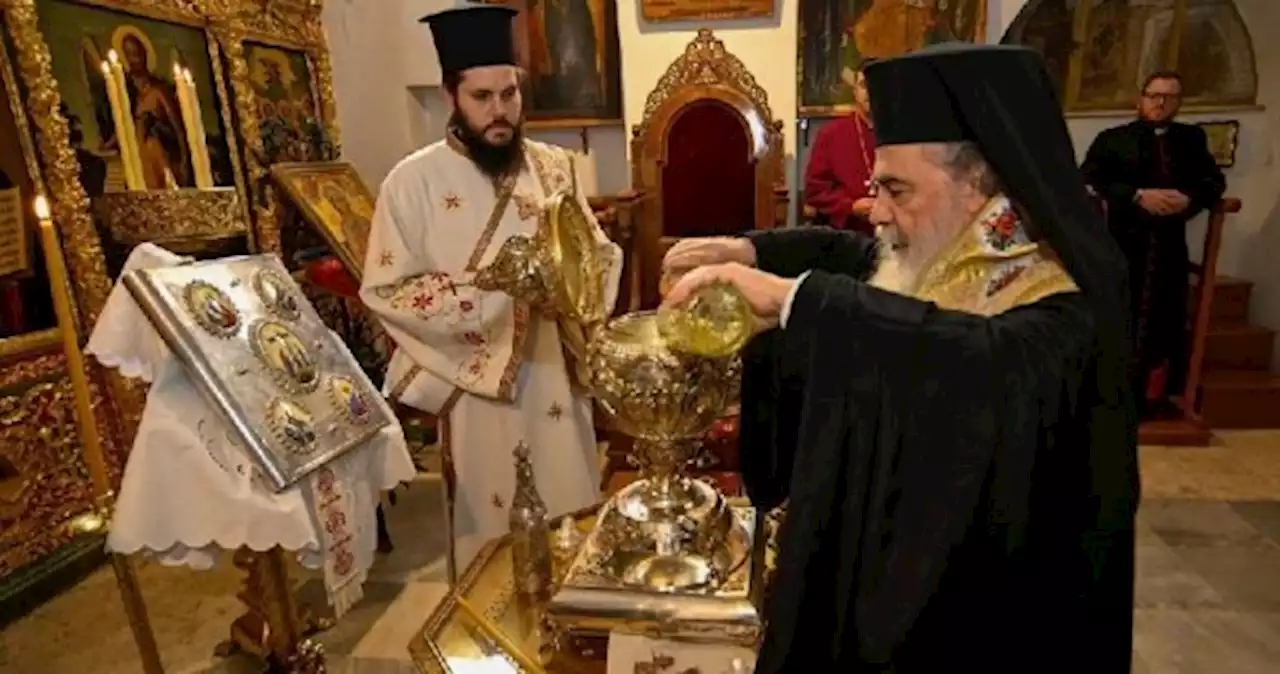 Holy oil for King Charles' coronation consecrated in Jerusalem