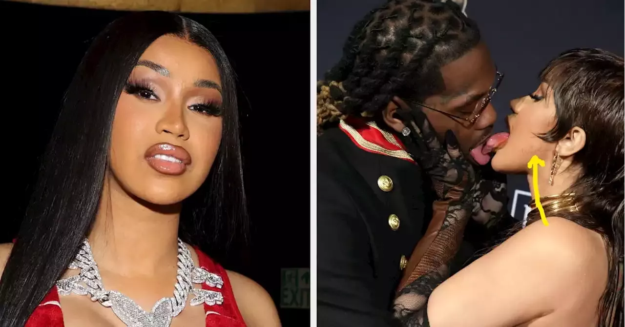 Cardi B Didnt Want Offset To Get Neck Tattoo Of Her Name  Urban Islandz