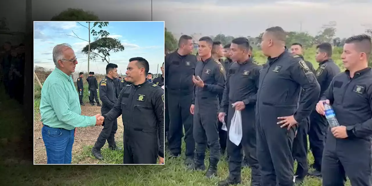 Liberan a los policías secuestrados por una guardia indígena en San Vicente del Caguán