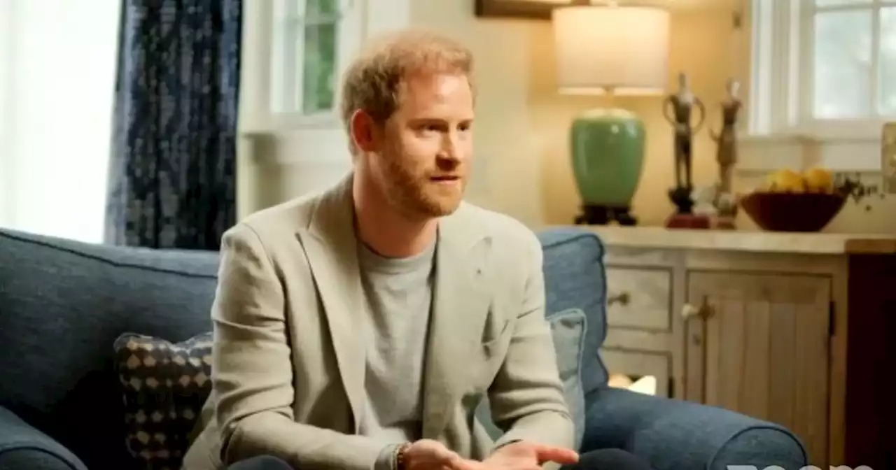 Prince Harry says marijuana 'really helped' him but coke 'did nothing' for him