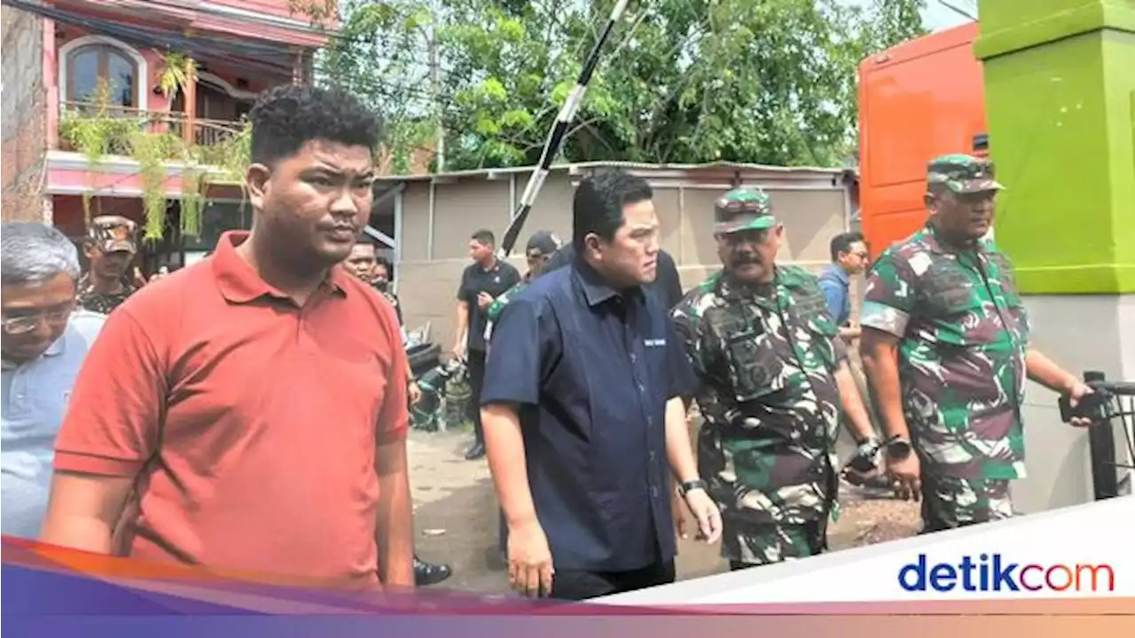 Wapres Ma'ruf hingga Erick Thohir Juga Tinjau Lokasi Kebakaran Depo Plumpang