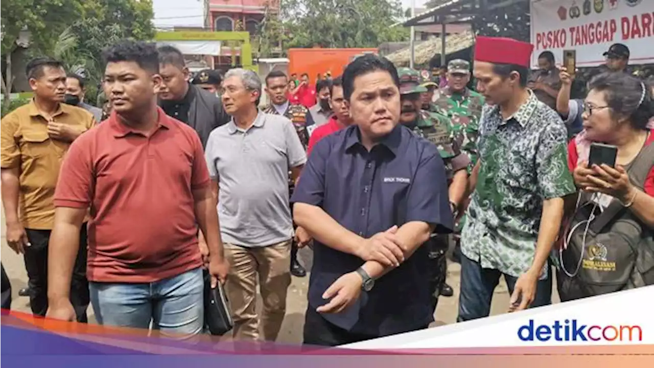 Erick Thohir Kunjungi Korban Depo Plumpang di RSPP Siang Ini