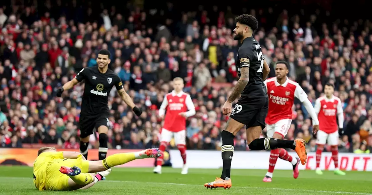 Video: el gol madrugador del Bournemouth al Arsenal