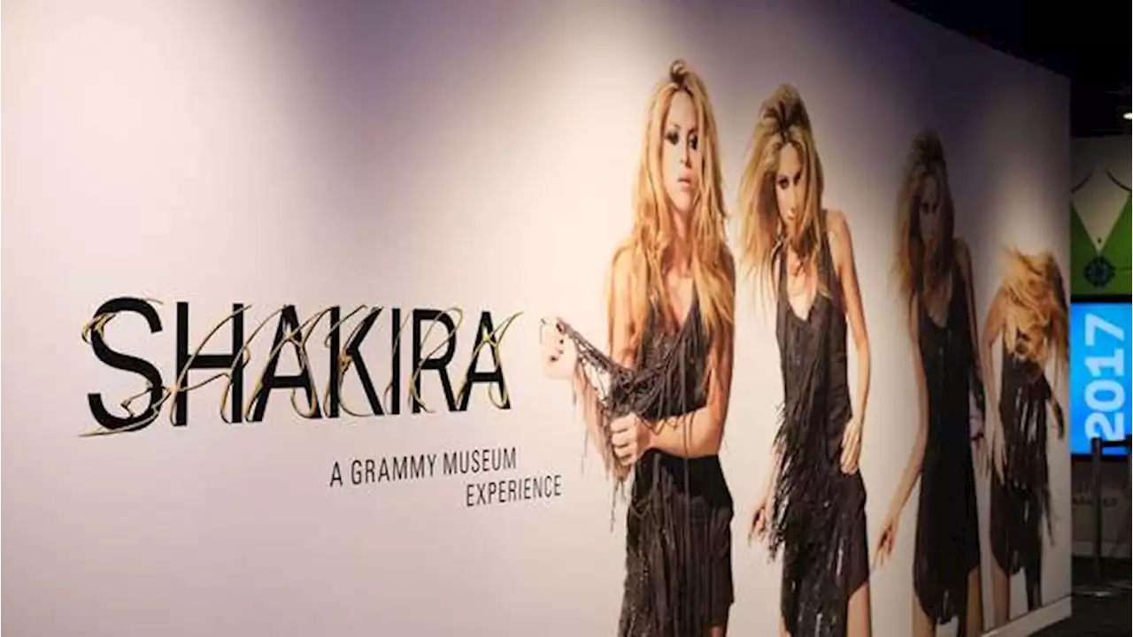 Shakira ahora tiene una exposición en el Museo de los Grammy