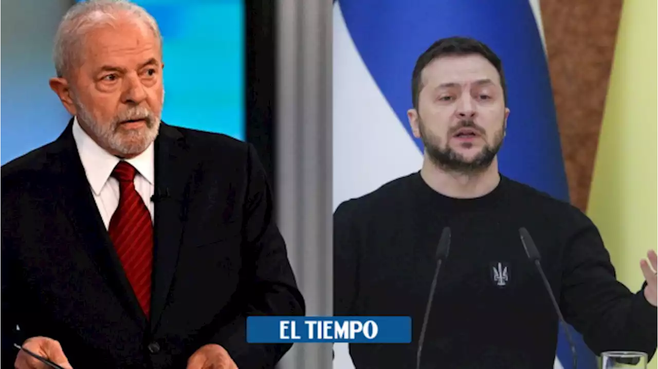 Lula habla con Zelenski y reitera intención de que Brasil medie en el conflicto