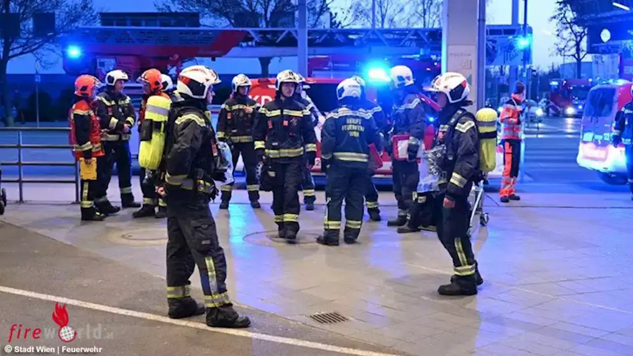 Wien: Brand in Einkaufszentrum im 21. Bezirk sorgt für Alarmstufe II