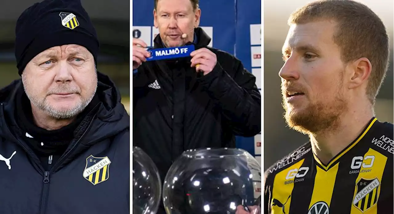 Häcken får hemmaplansfördel i cupkvarten - kan bli Göteborgsderby: 'Lika bra att ta hem allt'