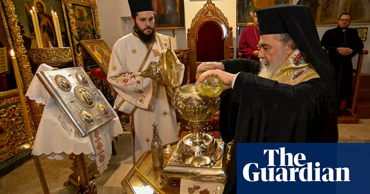 King Charles coronation oil is consecrated in Jerusalem