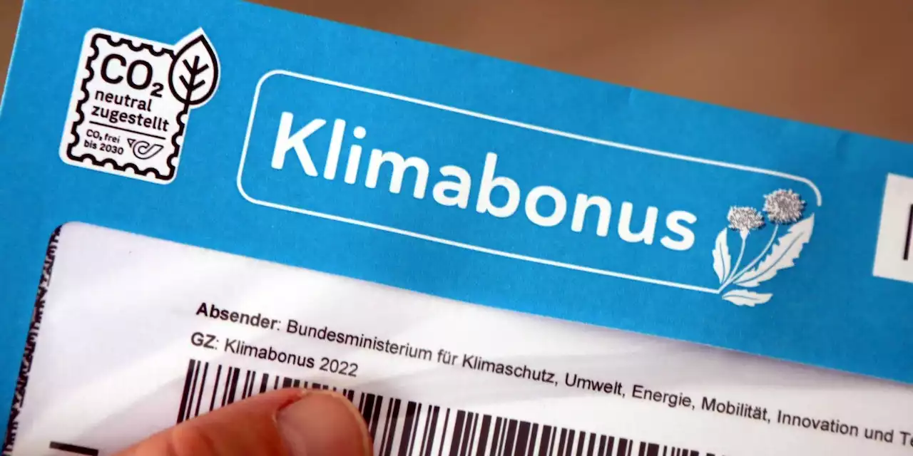 Klimabonus noch immer nicht da – nächste Hiobsbotschaft