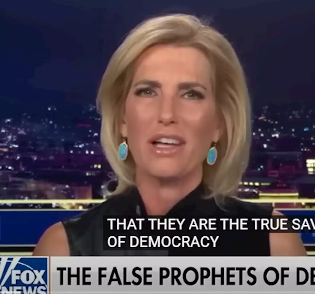 Ingraham of Fox News calls Biden a “hologram”