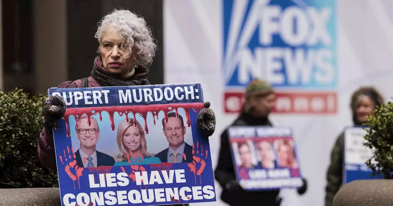 Spotlight on Fox News after Murdoch admits hosts ‘endorsed’ Trump’s election lies