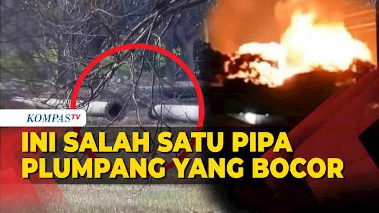 Penampakan Salah Satu Pipa Depo Pertamina Plumpang yang Bocor