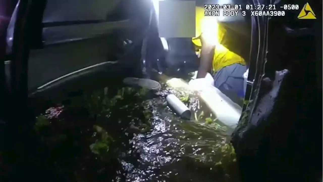 iPhone distress signal leads rescuers to driver who crashed into canal