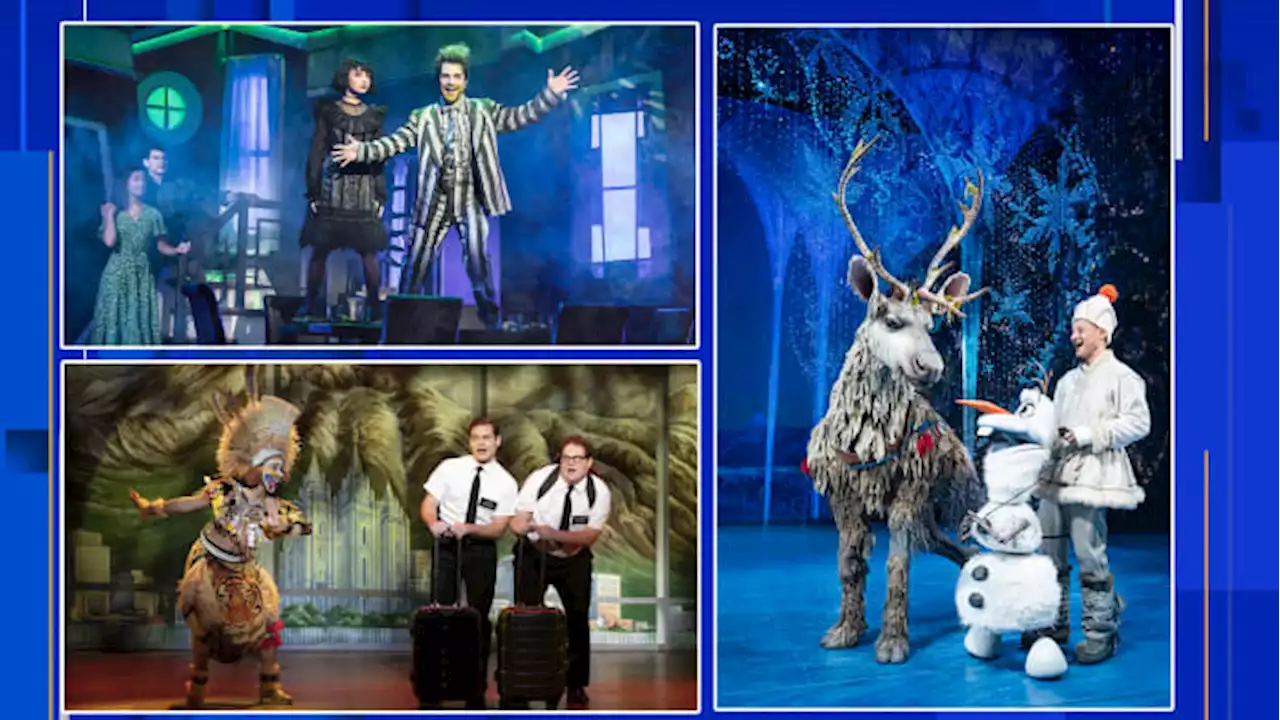 ‘Frozen’, ‘BeetleJuice’ & more Broadway shows coming to Majestic Theatre for 2023-2024 season