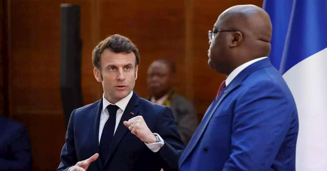 La RDC «ne doit pas être un butin de guerre», dit Macron à Kinshasa