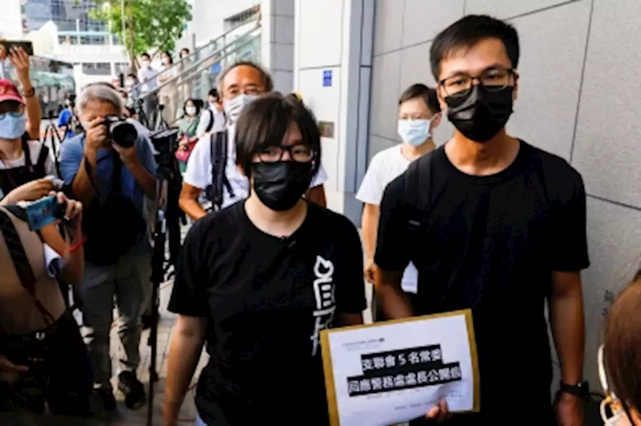 Hong Kong court convicts three members of Tiananmen vigil group for security offence