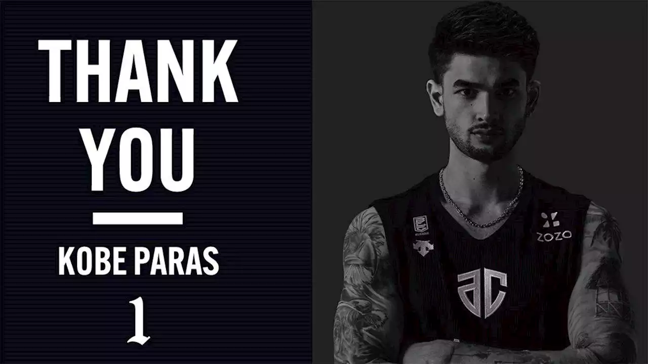 Kobe Paras, Altiri Chiba part ways