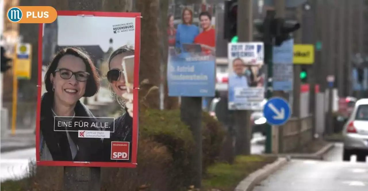 Neue Regelung für Plakate: Stadt Regensburg kürzt den Wahlkampf ab