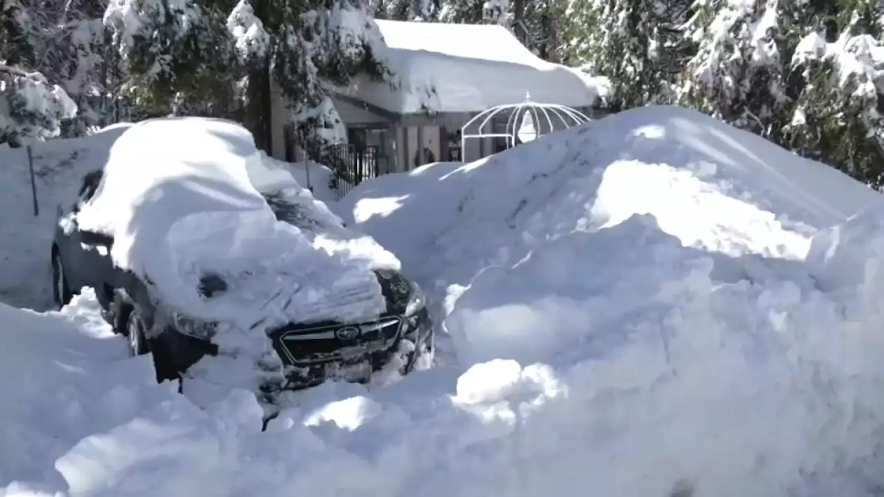 Photos: SoCal Mountain Communities Stranded Amid Historic Snowfall