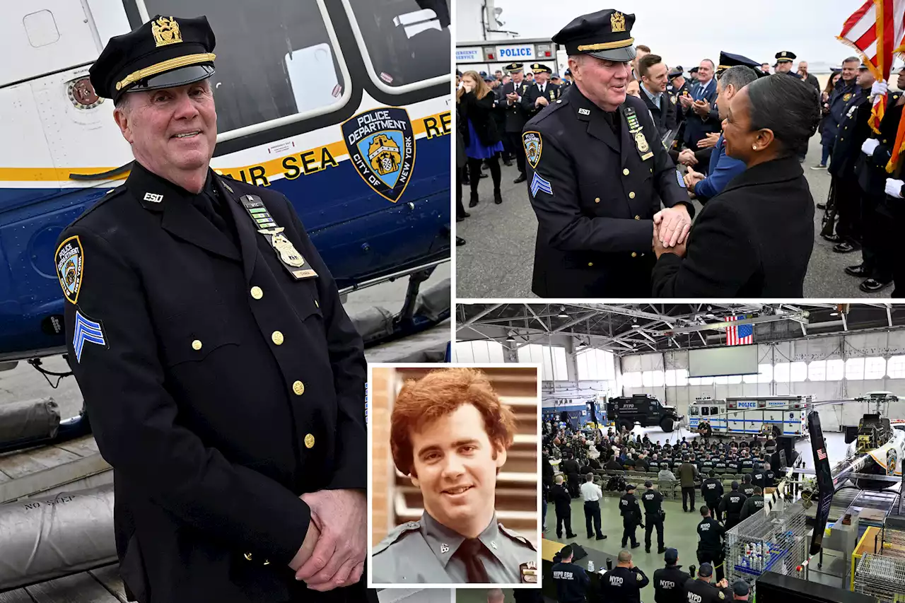 Veteran NYPD sergeant shot by ‘Loco Larry’ in 1986 officially retires