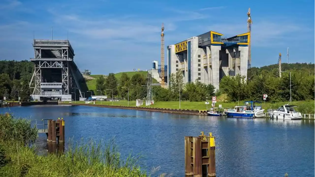 Besucher-Saison für die Schiffshebewerke in Niederfinow beginnt