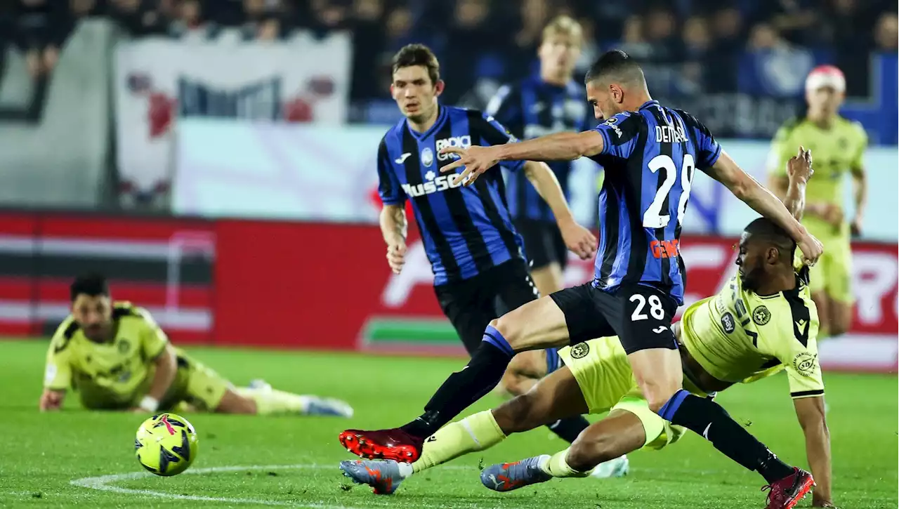 Atalanta-Udinese 0-0: per Gasperini la corsa Champions si complica