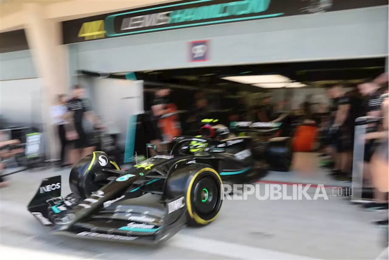 Hamilton Akui Mercedes Jauh Tertinggal dari Rival-rivalnya di Bahrain |Republika Online