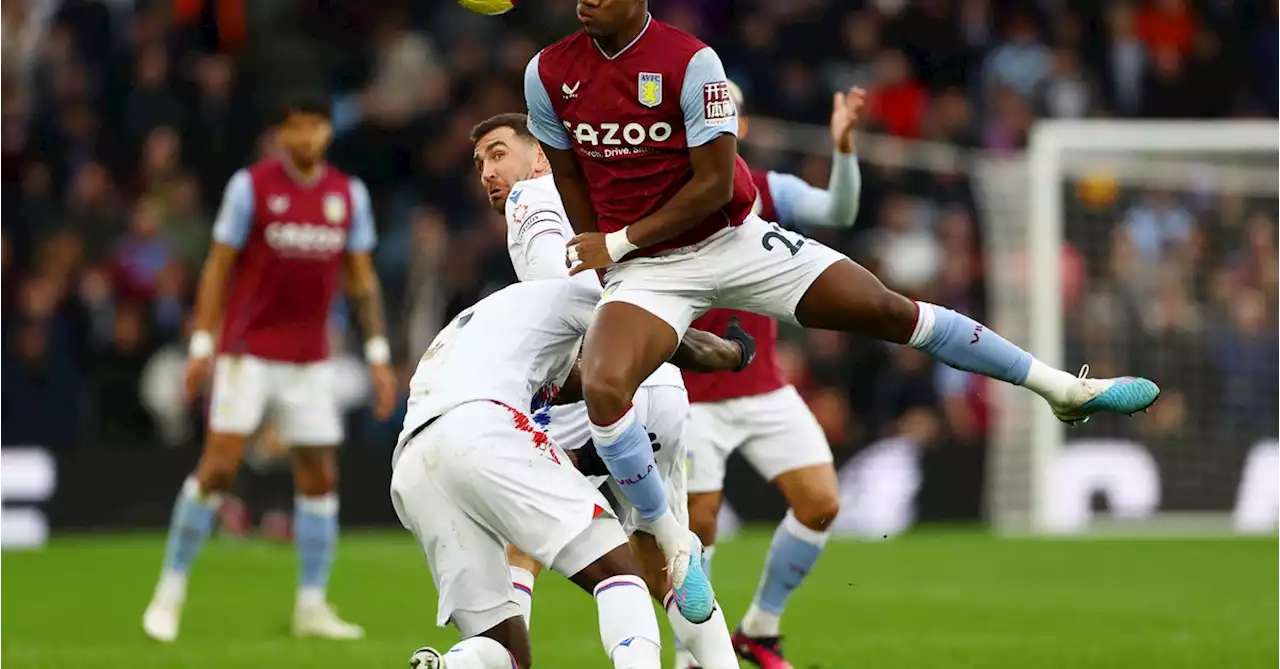 Andersen own goal hands Villa win over 10-man Palace