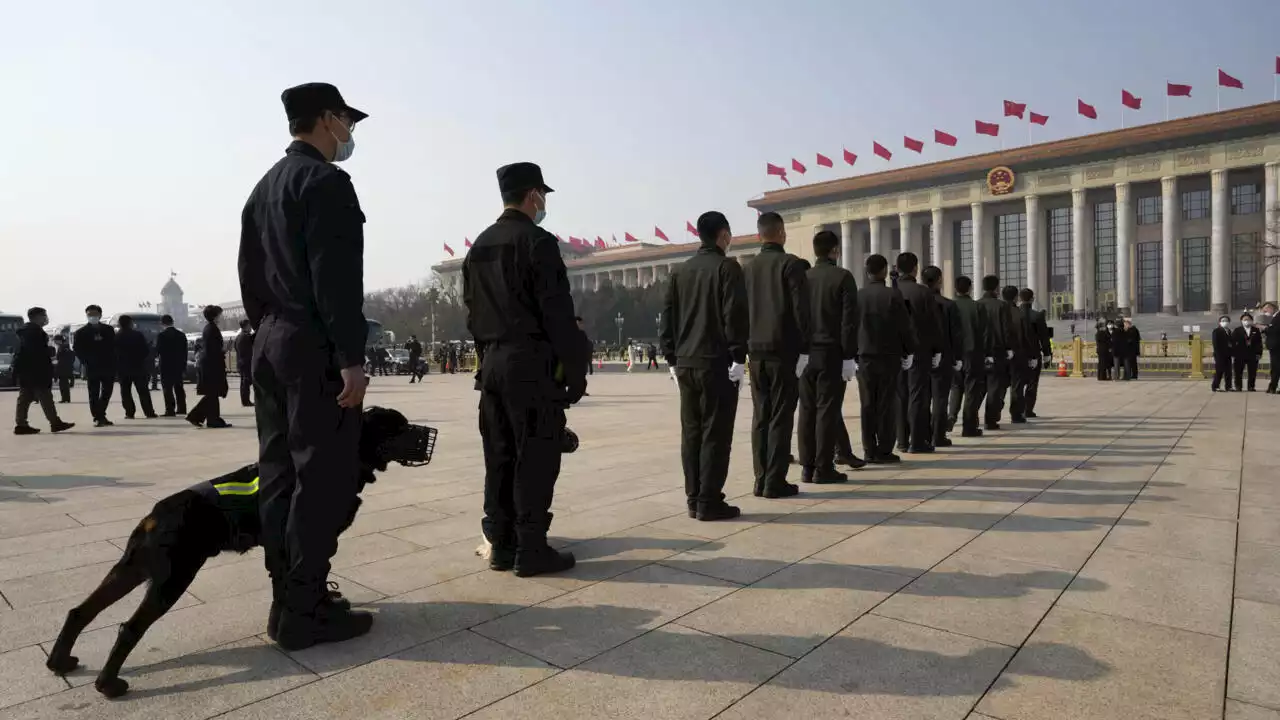 Pékin placée sous sécurité renforcée avant l'ouverture de la session plénière du Parlement chinois