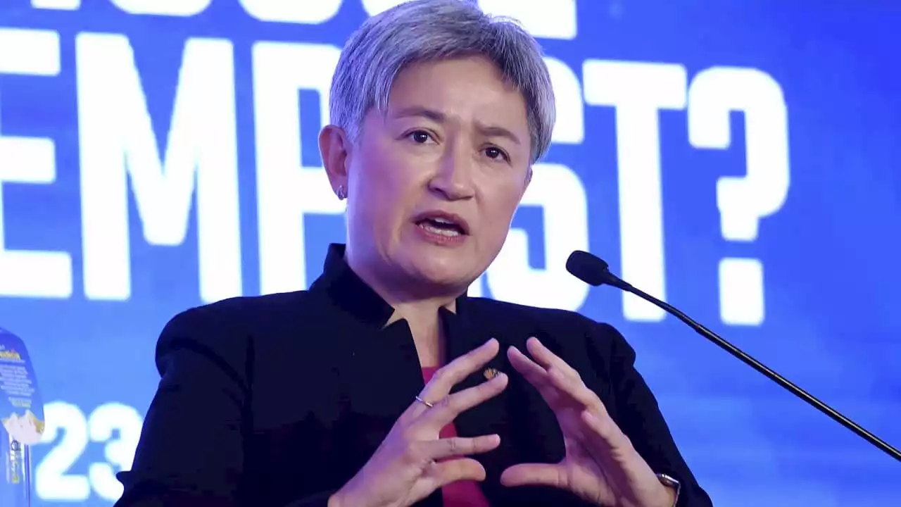 'We support freedom of press': Penny Wong raises raid on BBC offices with Indian counterpart