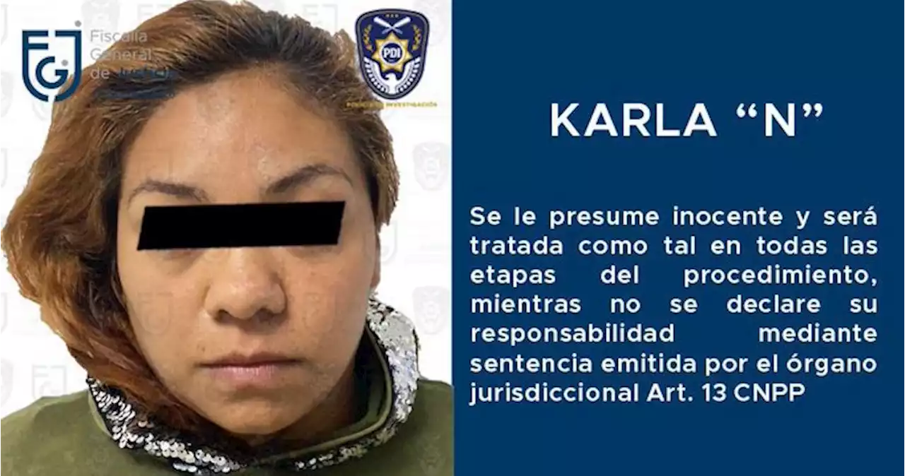 FGJ-CdMx detiene a Karla “N”, octava implicada en el asesinato de los hermanos Tirado